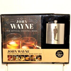 John Wayne: The Official Cocktail Book Gift Set – 2022 – New/Sealed